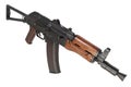 kalashnikov AK74U Royalty Free Stock Photo