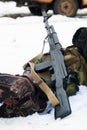 Kalashnikov assault rifle AK-74