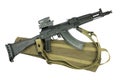 Kalashnikov machine gun