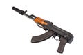 Kalashnikov specnaz with silencer Royalty Free Stock Photo