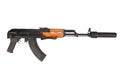 Kalashnikov specnaz with silencer Royalty Free Stock Photo