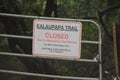 Kalaupapa Trail Closed