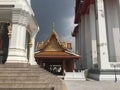 In Kalayanamit Temple in Bangkok Thailand