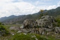 Kalbak-Tash tract, famous for its petroglyphs with images of animals