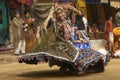 Kalbelia dancers at the Sarujkund Fair near Delhi, India.