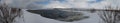 Kaldbakur and Husavik mountain panorama Royalty Free Stock Photo