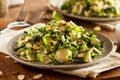 Kale and Brussel Sprout Salad Royalty Free Stock Photo