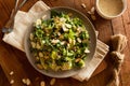 Kale and Brussel Sprout Salad Royalty Free Stock Photo