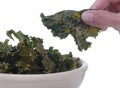 Kale Chips Royalty Free Stock Photo