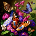 Butterflies & Garden Annuals