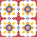 Kaleidoscope colorful geometric pattern