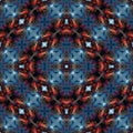 Kaleidoscope geometric colorful pattern. Abstract background Royalty Free Stock Photo