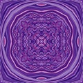 Kaleidoscope magic vector seamless ornament. Creative patchwork sample, decoupage napkin print. Royalty Free Stock Photo
