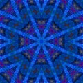 Kaleidoscope mandala energy stylish harmony decoration abstract contemporary digital