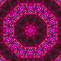 Kaleidoscope mandala energy texture stylish harmony decoration abstract contemporary digital