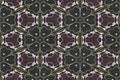 Kaleidoscope- mirror geometric elements