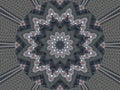 Kaleidoscope pattern abstract background. Round pattern. Architectural abstract fractal kaleidoscope background. Abstract fractal