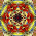 Kaleidoscope rainbow multicolours abstract background Royalty Free Stock Photo