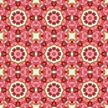 Kaleidoscope seamless patterns abstract background. Magic mandala Royalty Free Stock Photo