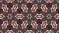 Kaleidoscope Shapes Abstract. Pastel Decorative Design. Watercolor Blocks Pattern.