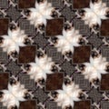Kaleidoscopic cat seamless generated hires texture