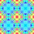 Kaleidoscopic design abstract ornament seamless texture
