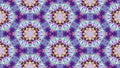 Kaleidoscopic generated seamless loop 4k video