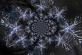 Kaleidoscopic Microphoto of Snow Crystals