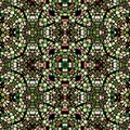 Kaleidoscopic multicolor abstract pattern