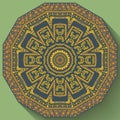 Kaleidoscopic tile
