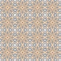 Kaleidoscopic wrapping paper seamless pattern