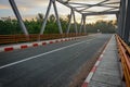 Kaleinaung Bridge in the morning time, Tanintharyi Region, southern Myanmar, April-2017
