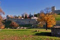 Kalemegdan fortress in Belgrade Royalty Free Stock Photo