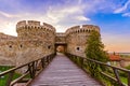 Kalemegdan fortress Beograd - Serbia Royalty Free Stock Photo