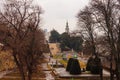 Kalemegdan - a park near the Belgrade fortress in the old part of Belgrade