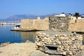 Kales fort and tower ruin, Ierapetra. Royalty Free Stock Photo