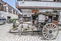 Kalesa operator (Horse carriage) Royalty Free Stock Photo