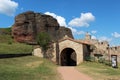 Kaleto fortress entrance in Belogradchik popular tourist destination