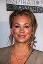 Kaley Cuoco at the Step Up Women Network 9th Annual Inspiration Awards, Beverly Hilton Hotel, Beverly Hills, CA 06-08-12