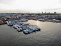 KALI ADEM II HARBOUR IN ANGKE, NORTH JAKARTA Royalty Free Stock Photo