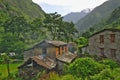 Kali Gandaki Valley near Tatopani Royalty Free Stock Photo