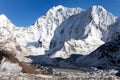 Kali Himal, beautiful mountain in Khumbu valley