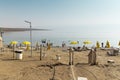 A Kalia beach, Dead sea, Israel Royalty Free Stock Photo