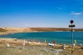 Dead sea Kalia beach Israel Royalty Free Stock Photo