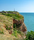 Kaliakr cape in the north Bulgaria Royalty Free Stock Photo