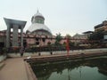 Kalighat Kali Temple is a Hindu temple in Kalighat, Kolkata, West Bengal, India Royalty Free Stock Photo