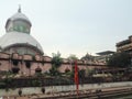 Kalighat Kali Temple is a Hindu temple in Kalighat, Kolkata, West Bengal, India Royalty Free Stock Photo