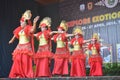 Kalimantan Dancing Royalty Free Stock Photo