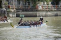 Dragon Boat Festival in Kalimas river, Surabaya on August 14, 2022