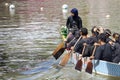 Dragon Boat Festival in Kalimas river, Surabaya on August 14, 2022